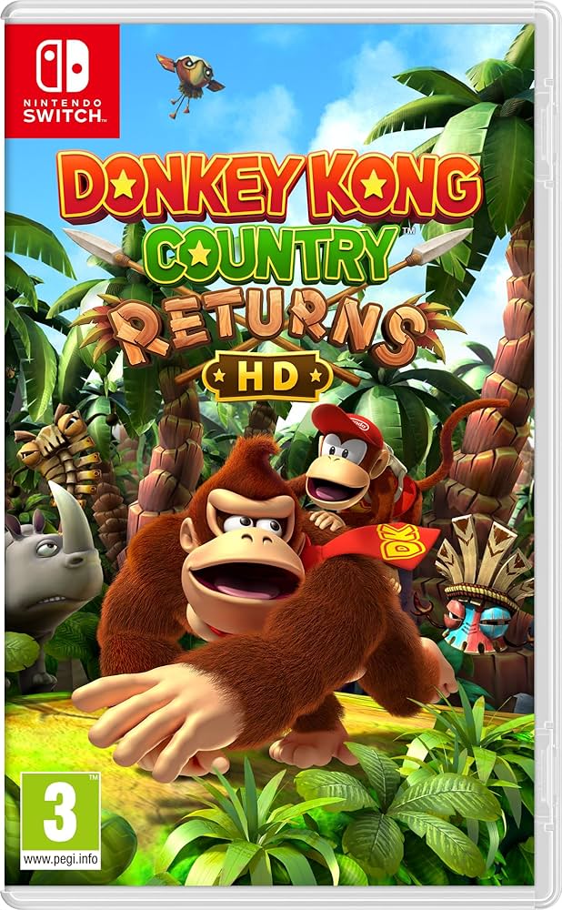 Donkey Kong Country Returns HD Nintendo Switch Game