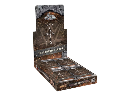 2025 Topps Chrome® WWE x Cactus Jack - Hobby Box