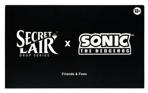 MTG Secret Lair x Sonic NON FOIL Friends And Foes
