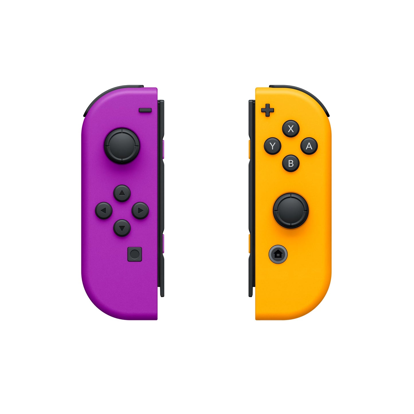 Nintendo Neon Purple/Neon Orange Joy-Con (L/R) - Official Switch JoyCon Contr...