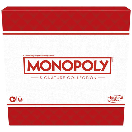 Monopoly Signature Collection Family Board Game for 2 to 6 Players, Premium P...