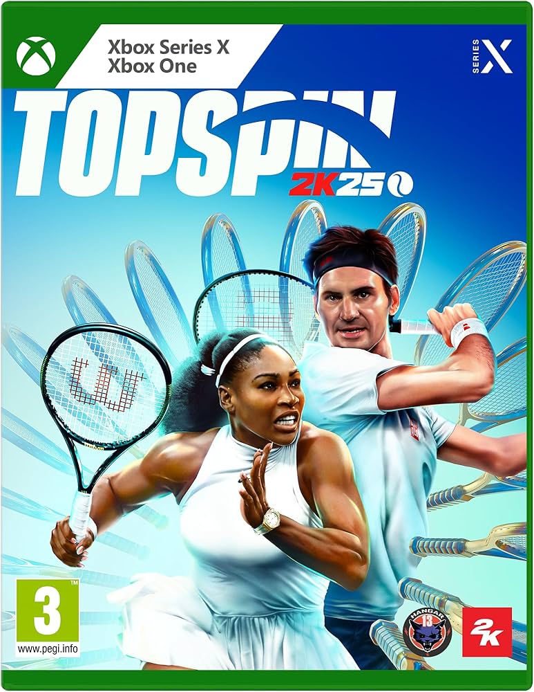 TopSpin 2K25 Xbox One and Series X Game