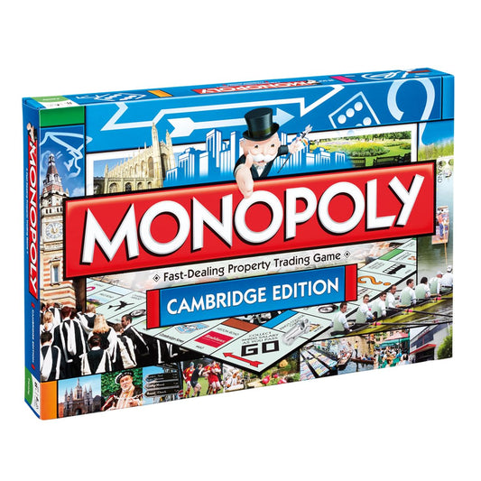 Winning Moves Cambridge Monopoly Board Game, Advance to University of Cambrid...