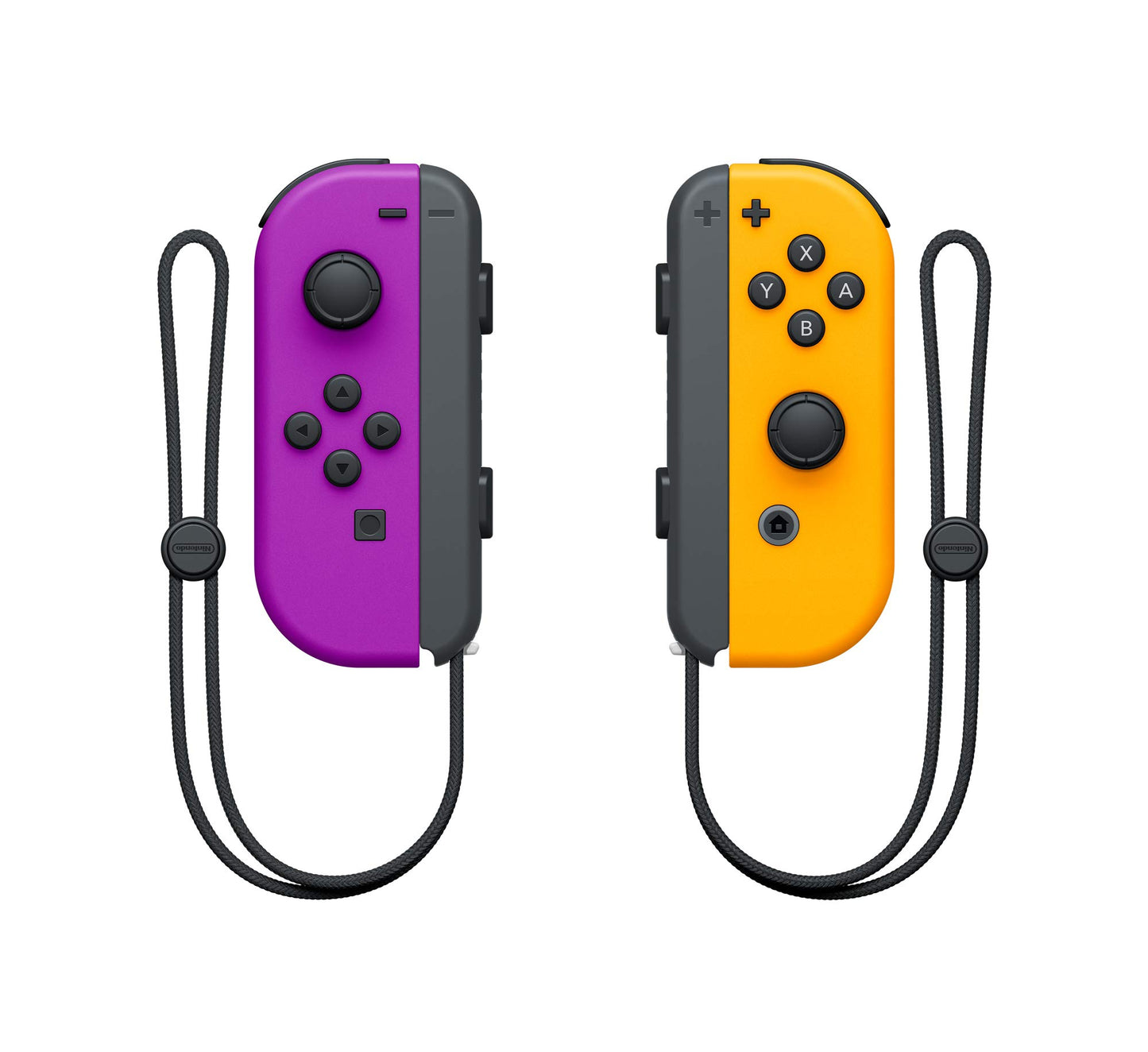 Nintendo Neon Purple/Neon Orange Joy-Con (L/R) - Official Switch JoyCon Contr...