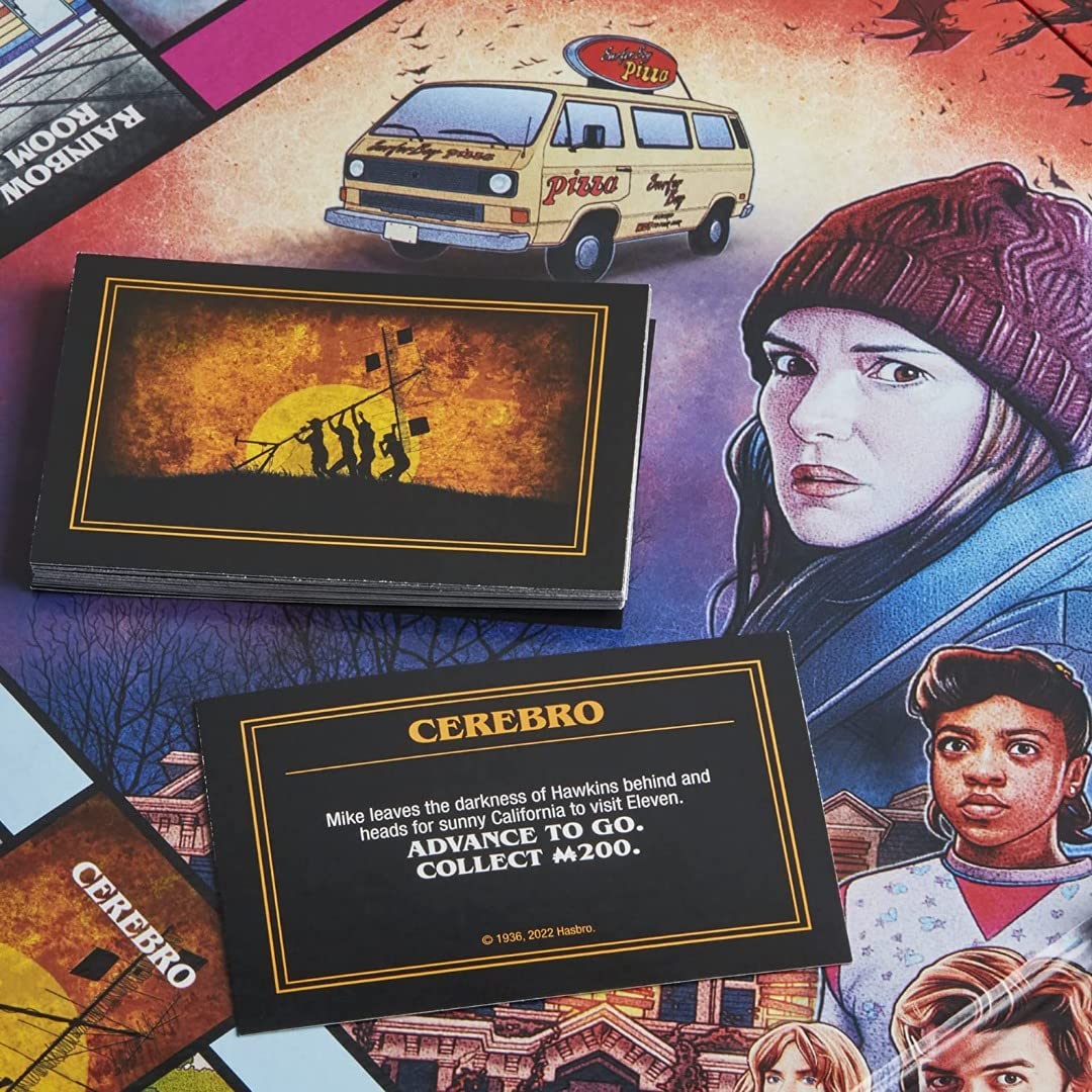 Hasbro Gaming Monopoly: Netflix Stranger Things Edition Board Game for Adults...