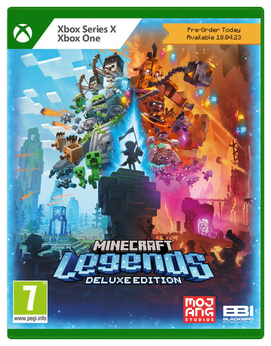 Minecraft Legends: Deluxe Edition – Xbox Series X/Xbox One - Disc